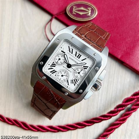 cartier santos super clone|cartier santos dumont f1.